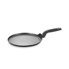 Aluminum forged pizza pan with removeable handle
