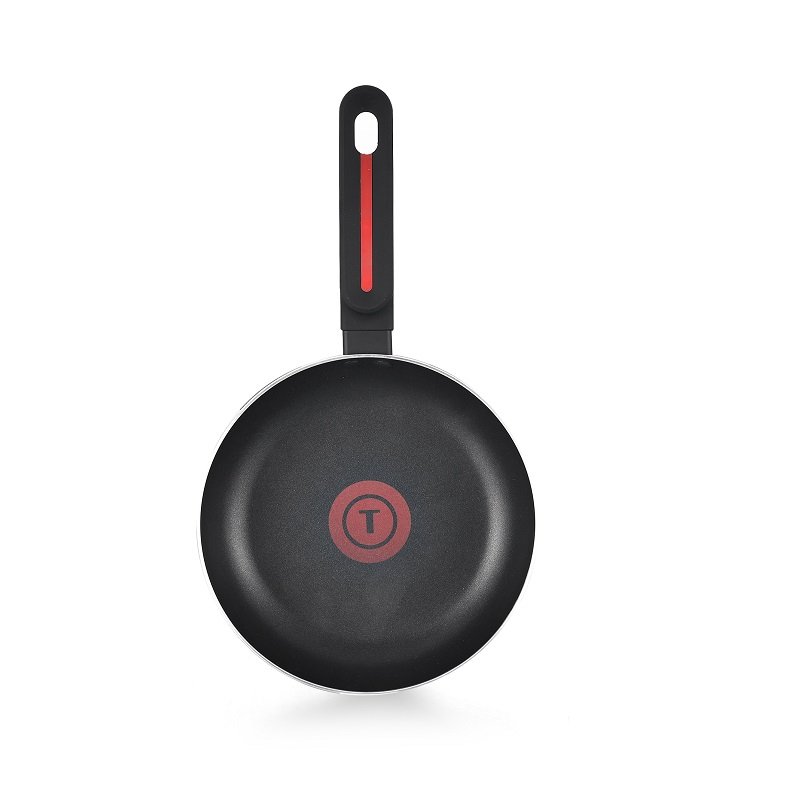 AluminumTri-color pad print forged fry pan