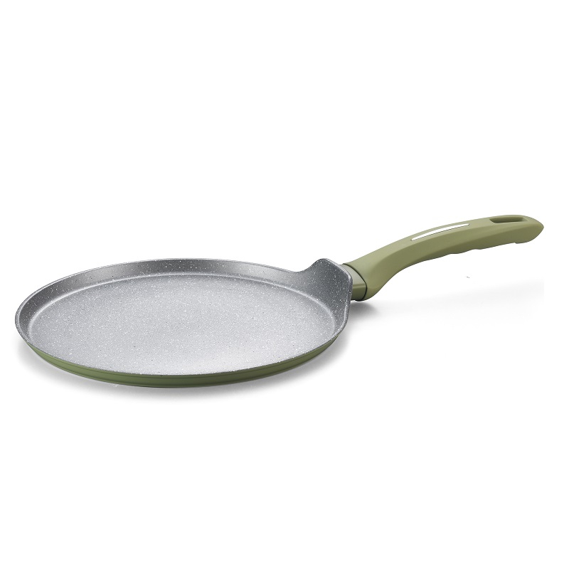 Aluminum forged pizza pan with removeable handle