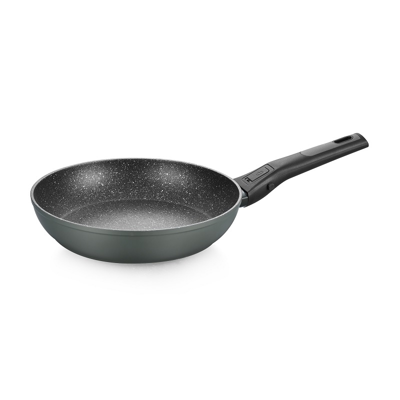 Aluminum Forged Fry Pan with removeable handle