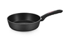 Tri-color pad print Aluminum Forged deep Fry Pan 