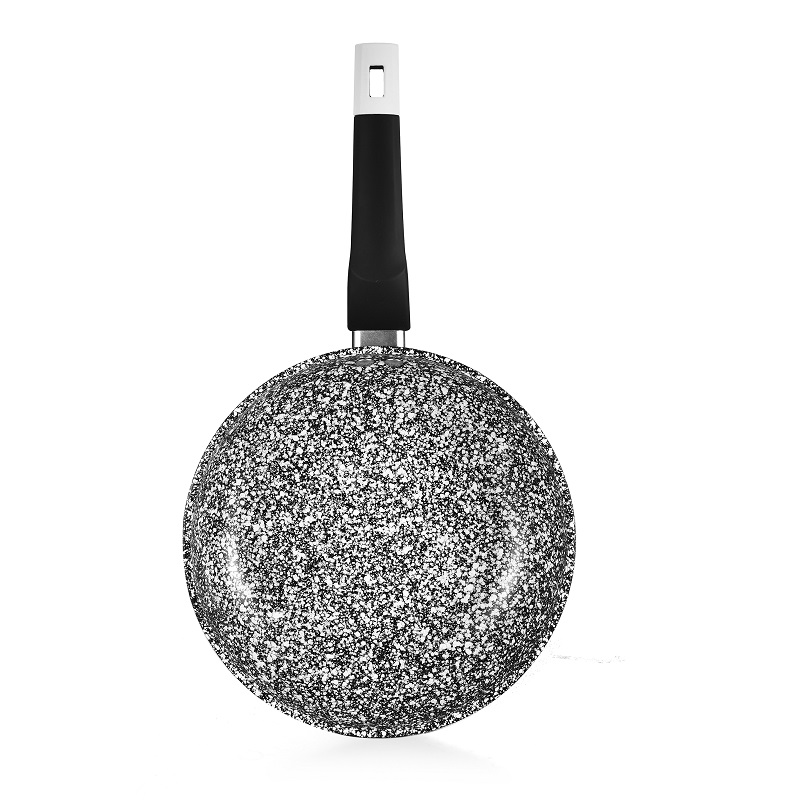 Aluminum Forged Fry Pan with snowflake dotting