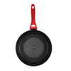AluminumTri-color pad print forged fry pan