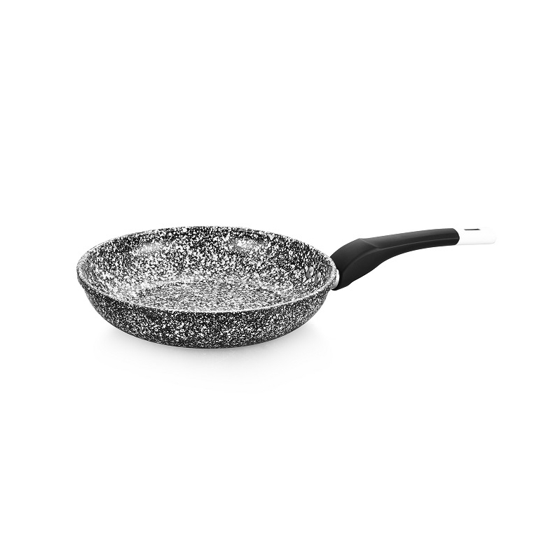 Aluminum Forged Fry Pan with snowflake dotting