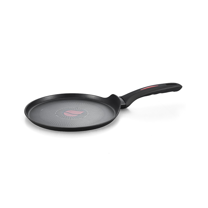 Aluminum forged pizza pan with removeable handle