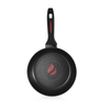 Tri-color pad print Aluminum Forged deep Fry Pan 