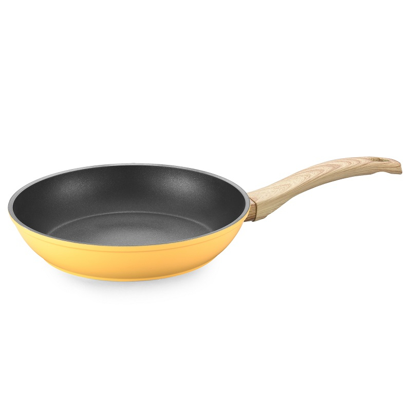 Marble coating Aluminum Forged Fry Pan